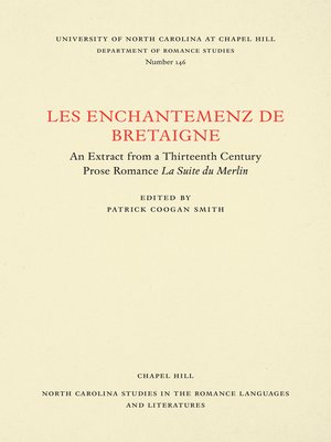 cover image of Les enchantemenz de Bretaigne